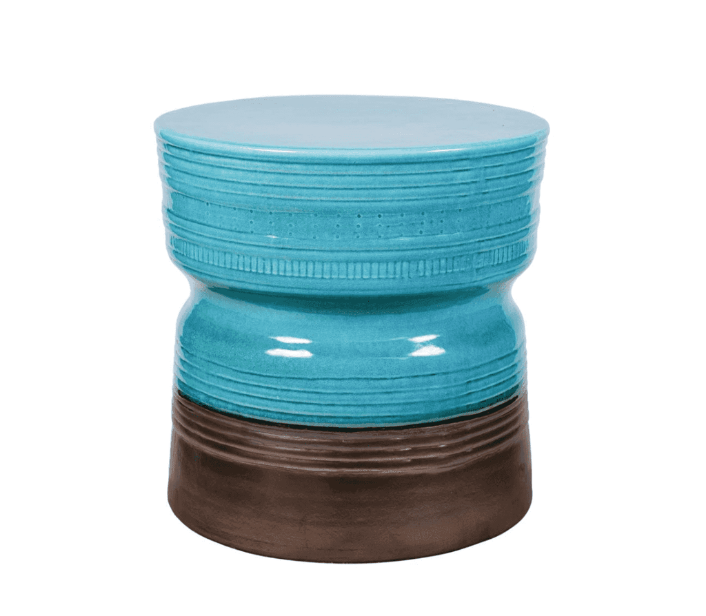 Ancaris Ceramic Stool - Seasonal Living