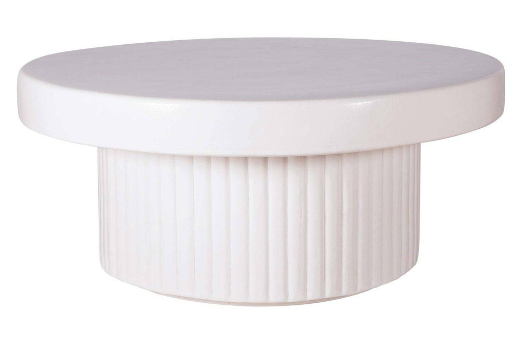 Ceramic Flute Coffee Table - Trade Source Furniture