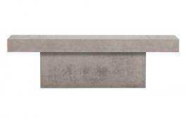 Concrete T-Bench - Trade Source Furniture