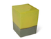 Pair of 2 Glaze Ceramic Square Cubes - Trade Source Furniture