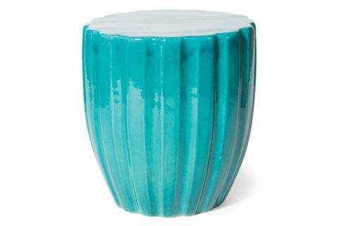 Scallop Ceramic Stool - Trade Source Furniture