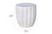 Scallop Ceramic Stool - Trade Source Furniture