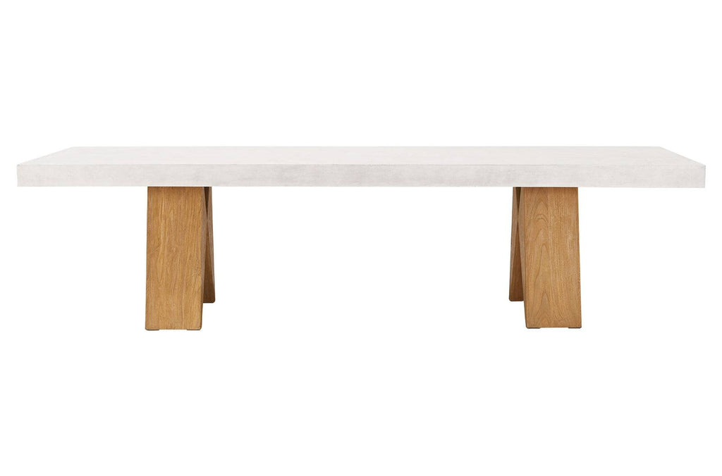 Teak Clip Dining Table - Trade Source Furniture