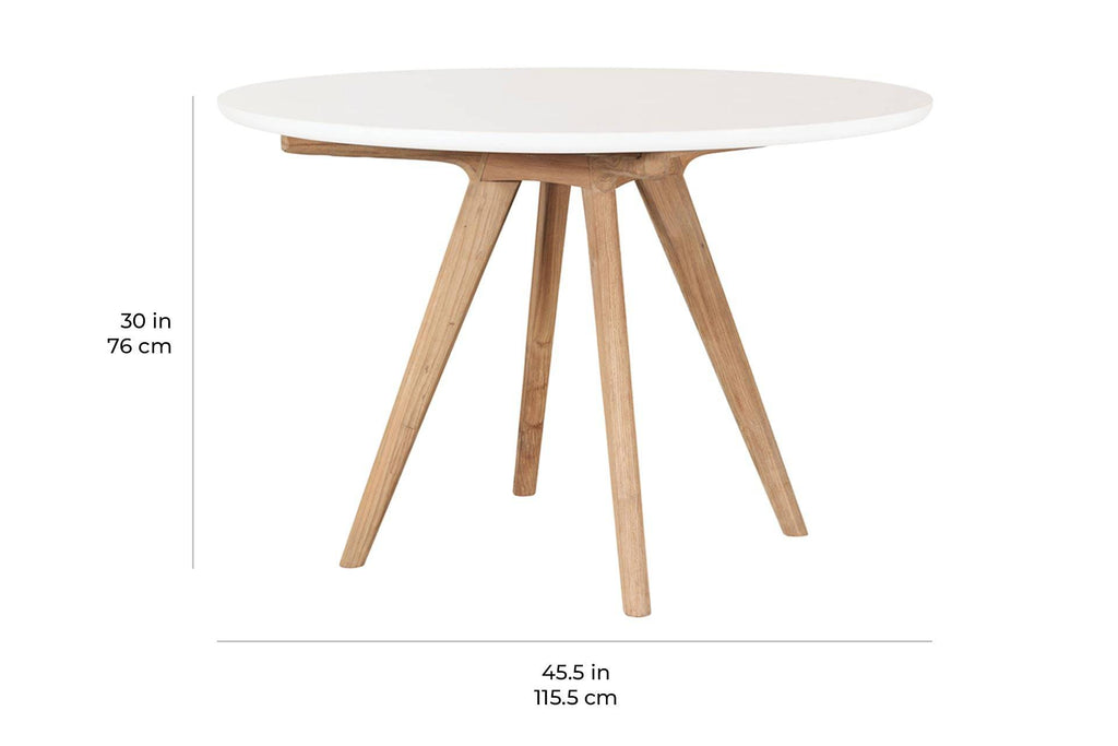 Teak Viola Dining Table - Trade Source Furniture