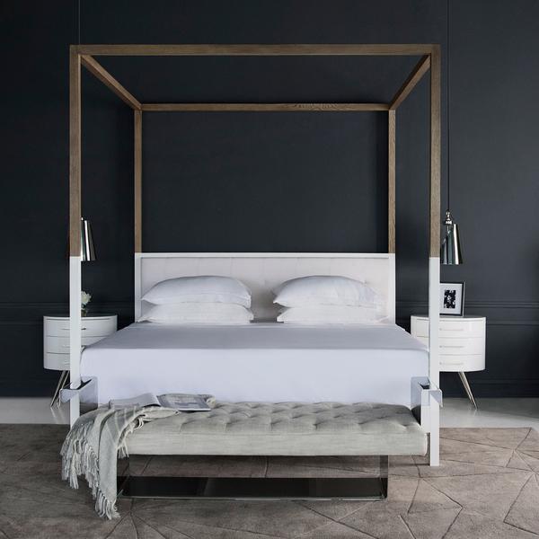 Duke Four Poster Canopy Bed by Kelly Hoppen - Trade Source Furniture
