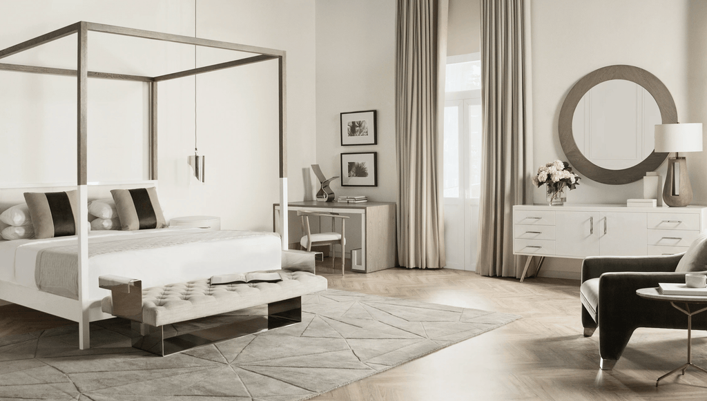 Duke Four Poster Canopy Bed by Kelly Hoppen - Trade Source Furniture