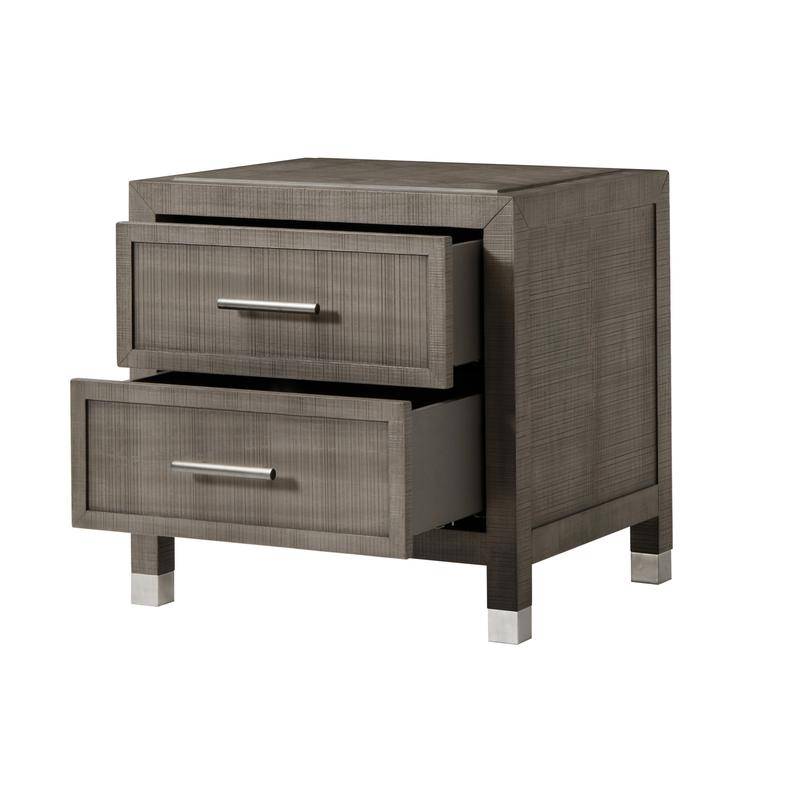 Raffles 2 Drawer Nightstand by Maison 55 - Trade Source Furniture