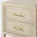 Raffles 2 Drawer Nightstand by Maison 55 - Trade Source Furniture