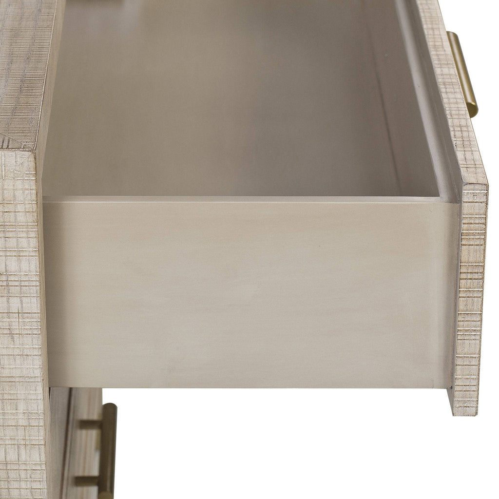 Raffles 3 Drawer Nightstand by Maison 55 - Trade Source Furniture