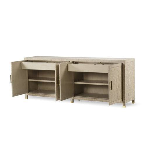 Raffles 4 Door 89" Credenza by Maison 55 - Trade Source Furniture