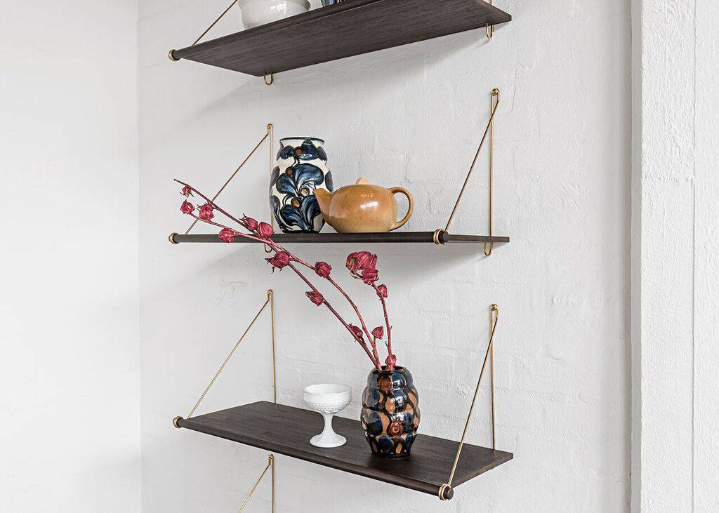 Loop Shelf Dark - We Do Wood