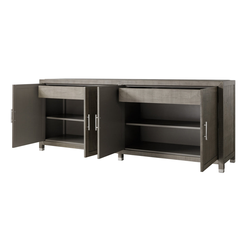 Raffles 4 Door 89" Credenza by Maison 55 - Trade Source Furniture