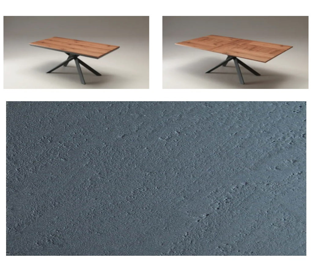 4x4 Extending Dining Table - Trade Source Furniture