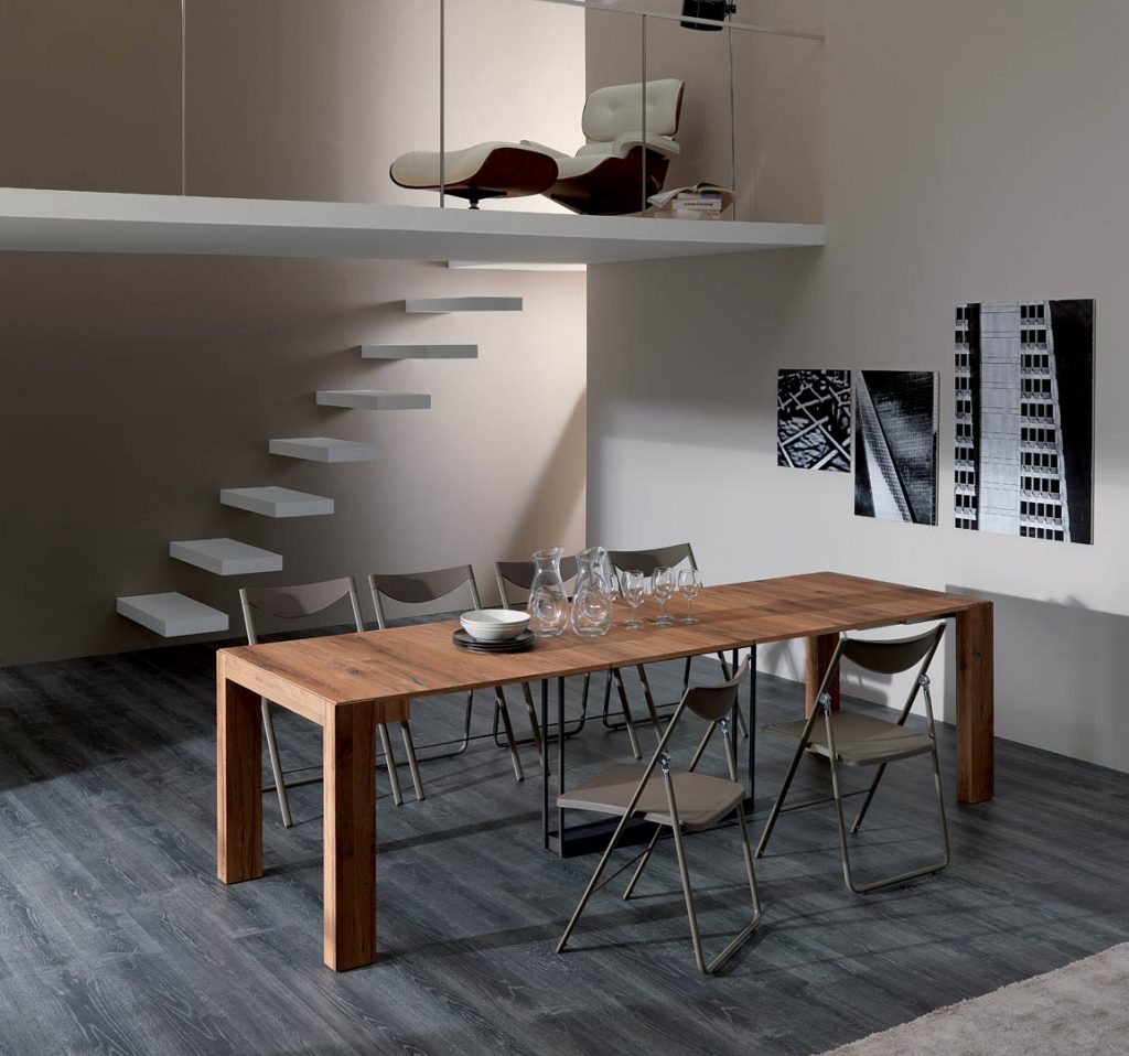 A4 Expandable Console to Dining Table - Trade Source Furniture