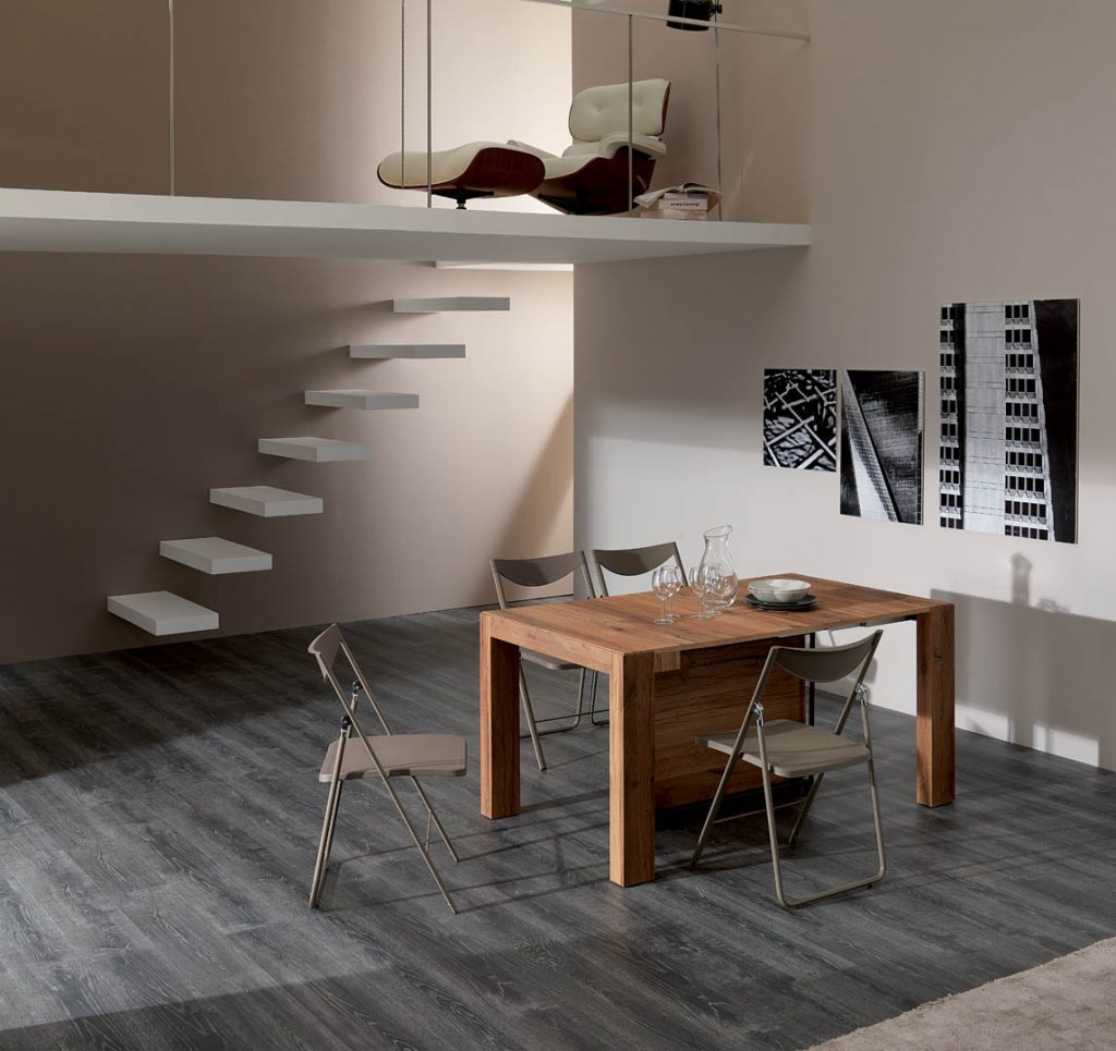 A4 Expandable Console to Dining Table - Trade Source Furniture