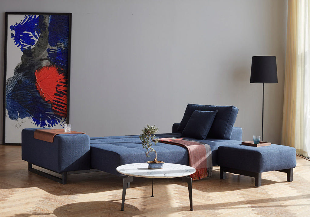 Innovation Grand Sleeper Sofa Bed 528 Blue