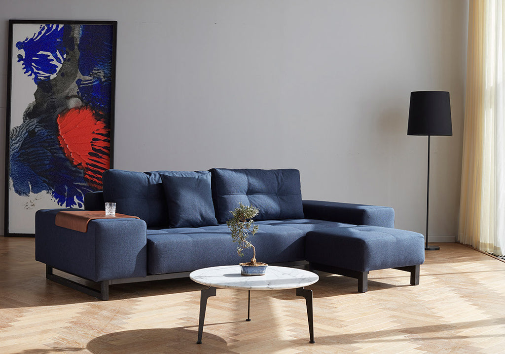 Innovation Grand Sleeper Sofa Bed 528 Blue