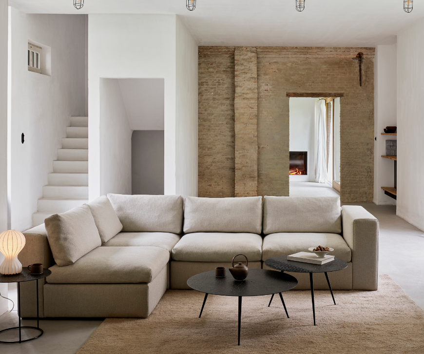 Ethnicraft Mellow Sectional Sofa