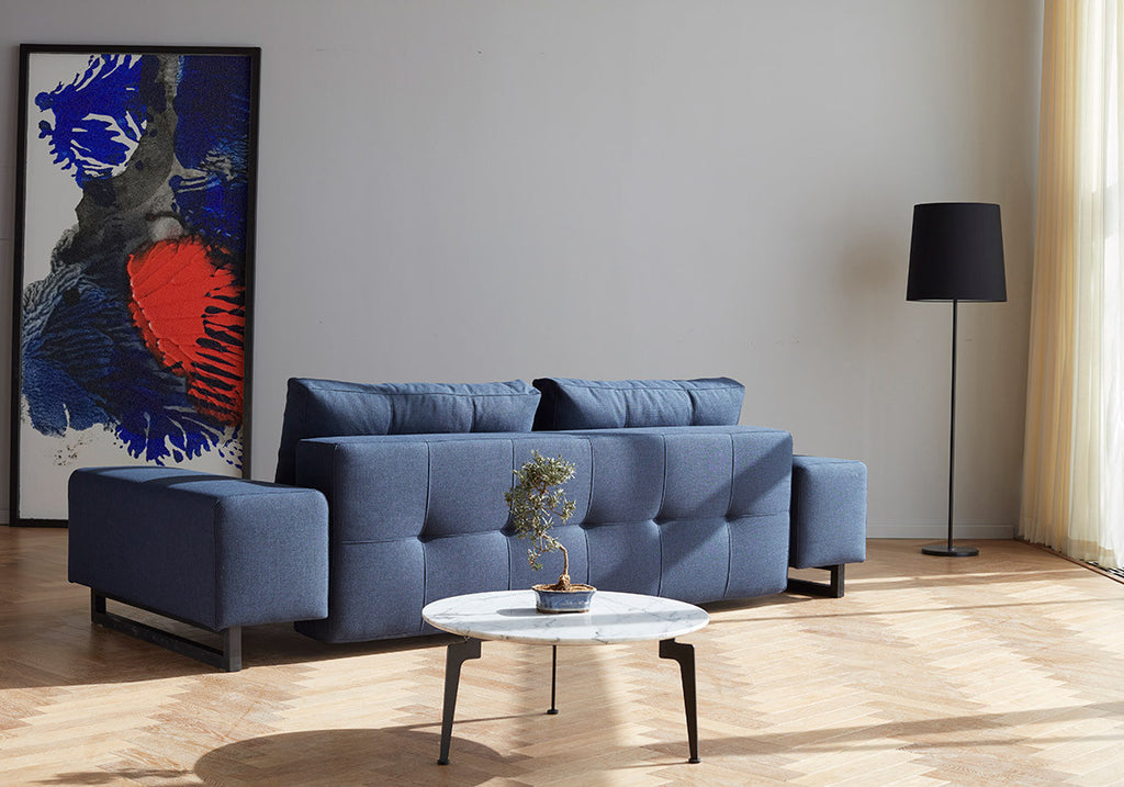 Innovation Grand Sleeper Sofa Bed 528 Blue