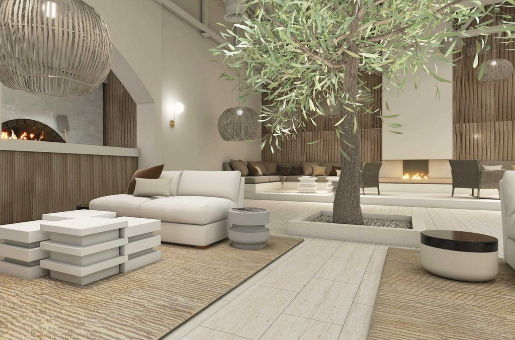 Seasonal Living 16" Balance Stool Accent Table - Trade Source Furniture