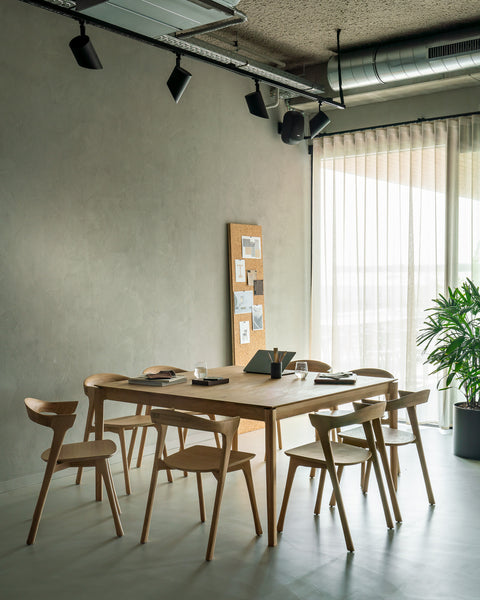Bok Square Solid Wood Dining Table