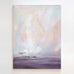 Blush Quiet in the Distance - Canvas Print - Julia Contacessi Fine Art