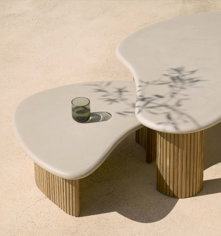 Boomerang Outdoor Coffee Tables