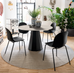 CB1663 Academy Chair with Metal Legs - Connubia