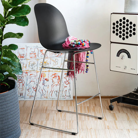 CB1674 Academy Counter Stool with Metal Legs
