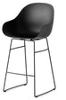 CB2178 Academy Counter Arm Stool with Metal Legs