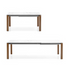 CB4724-R Eminence Extension Dining Table for Small Spaces