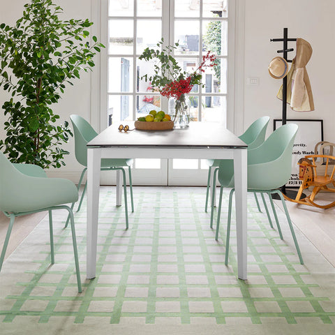 CB4800-R Pentagon Fast Extension Dining Table