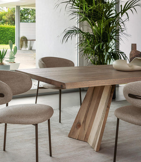 CS4115-FRW Icaro Wood Dining Table - Calligaris