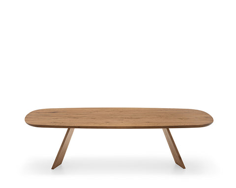 CS4115-FSW Icaro Elliptical Wood Dining Table - Calligaris