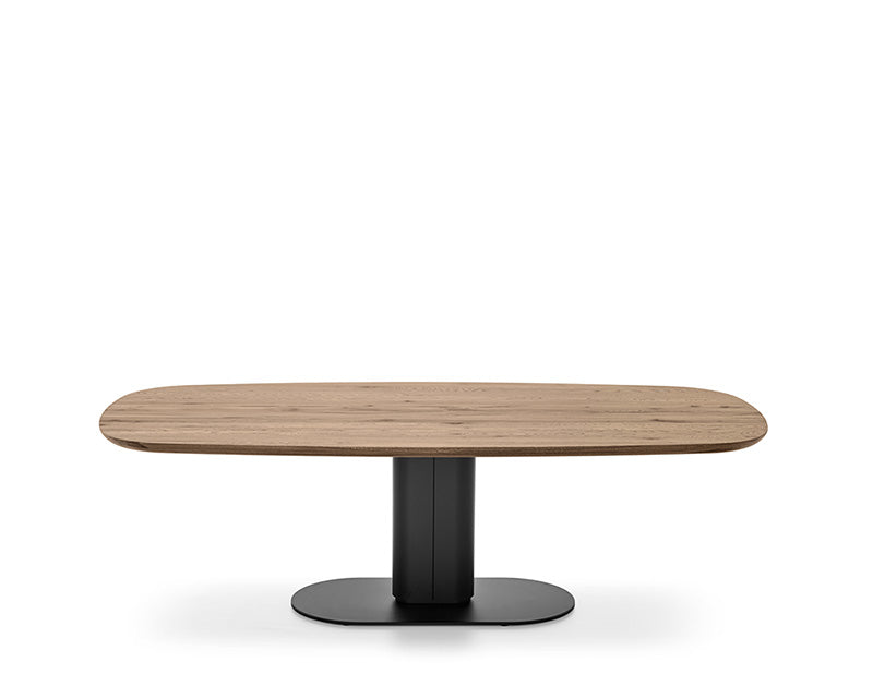 CS4124-FSW Cameo Elliptical Wood Dining Table - Calligaris