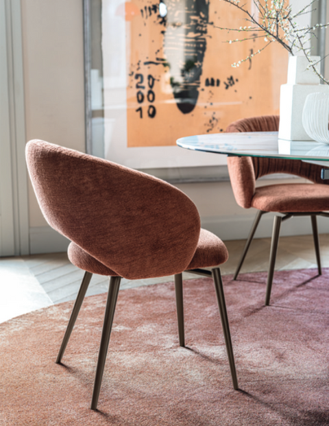 CS2210 Anime Dining Chair with Metal Legs