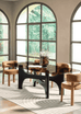 CS4168-FB Nogu Elliptical Dining Table