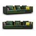 Cocoon Multicolor Bloom Sofa