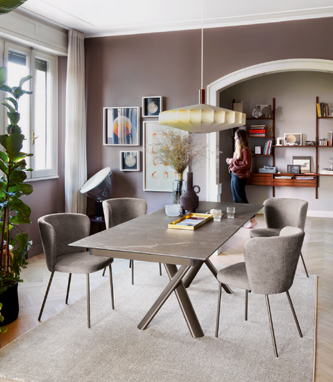 CB4867-R Master Extension Dining Table by Connubia