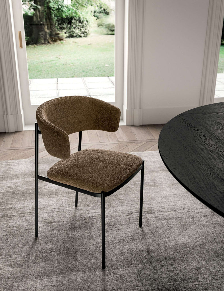 Ego BR Arm Dining Chairs by Ozzio Italia