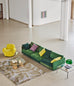 Great Ash Multicolor Bloom Green Sofa