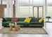 Great Ash Multicolor Bloom Green Sofa
