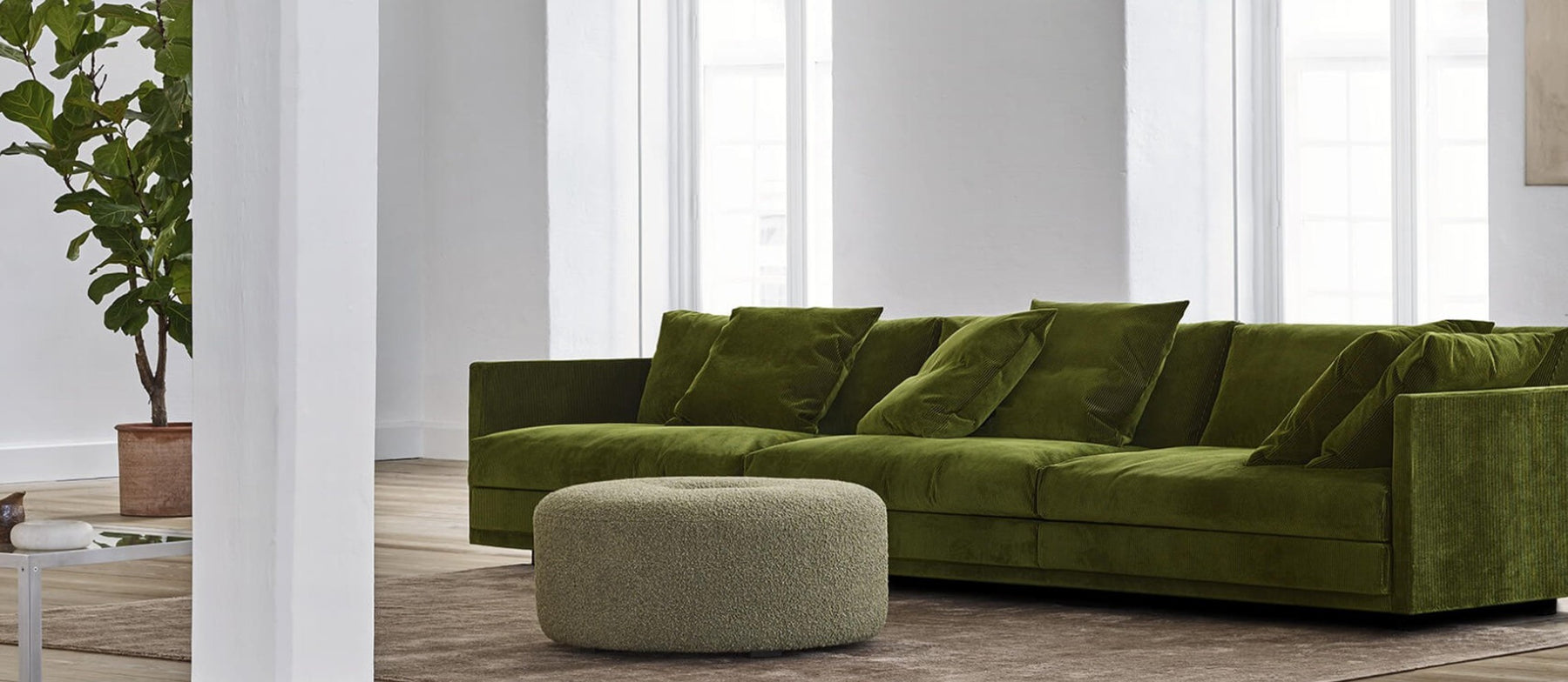 Eilersen Great Ash Green Sofa