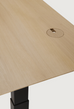 Bok Solid Wood Sit Stand Desk - Ethnicraft
