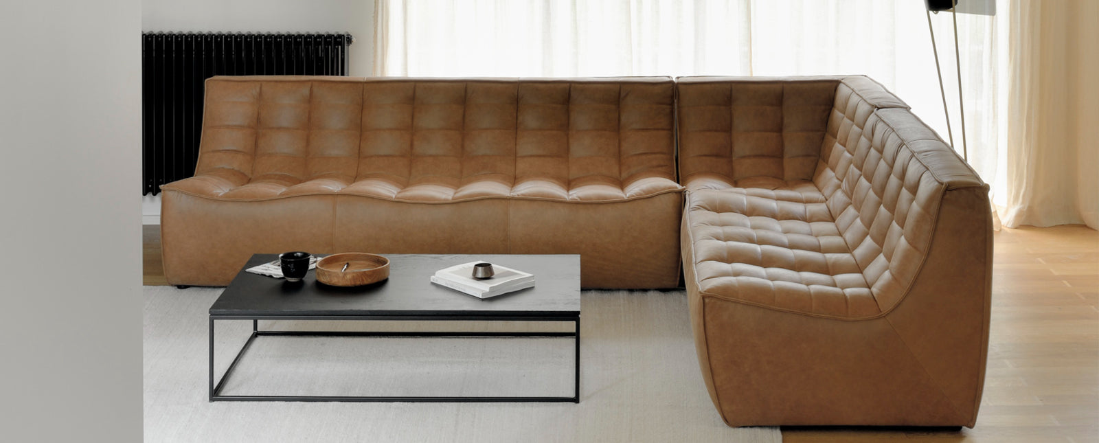 Ethnicraft-N701-leather-sectional-sofa
