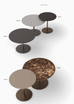 Glam Sofa Tables by Art Nova