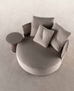 Love Round Lounge Chair and Ottoman by Art Nova