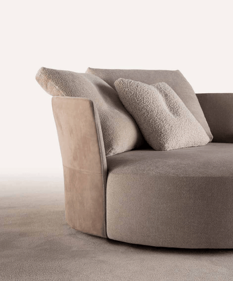 Love Round Lounge Chair and Ottoman by Art Nova