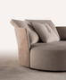 Love Round Lounge Chair and Ottoman by Art Nova