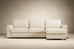 Neah Sofa Bed with Storage Chaise Lounger in Performance Fabric